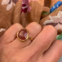 Bague NOCTURNE Quartz fraise