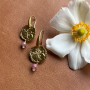 Boucles d'oreilles Miel