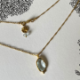 Collier OLGA Aigue-marine