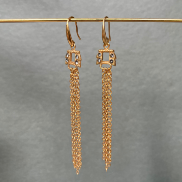 Boucles Art Déco POLKA