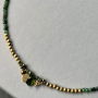 Collier PRETTY charms tourmaline verte