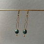 Boucles anneaux rectangles ORAN