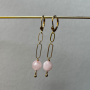 Boucles anneaux rectangles ORAN