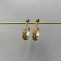Boucles estampe filigrane Prune