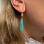 Boucles Palmito amazonite