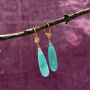 Boucles Palmito amazonite